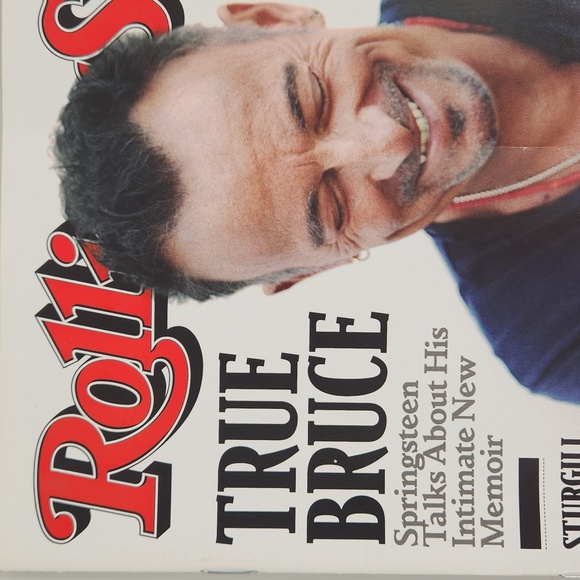 BRUCE SPRINGSTEEN ROLLING STONE 1272, OCT 20, 2016 VG+ CONDITION - Picture 3 of 17